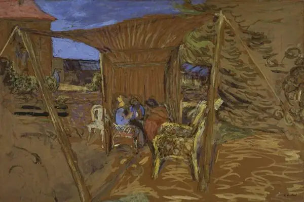 Die Zelt - Édouard Vuillard