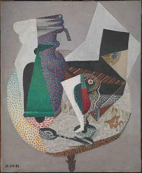 Die Terrasse des Cafés - Diego Rivera