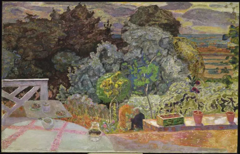 Die Terrasse - Pierre Bonnard