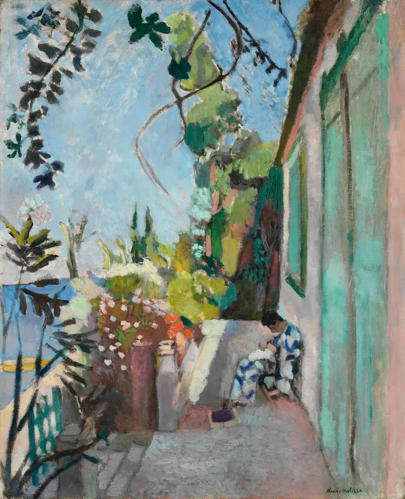 Die Terrasse, Saint-Tropez - Henri Matisse