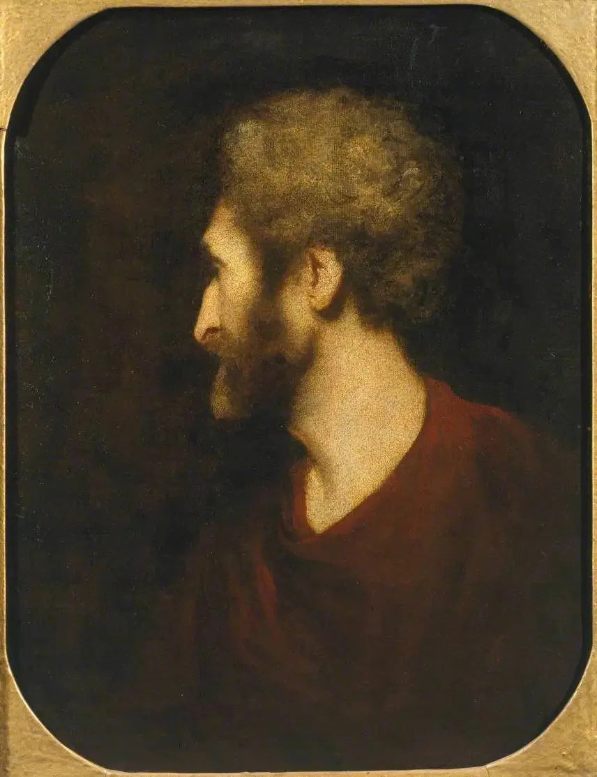Der Kopf eines Mannes - Joshua Reynolds