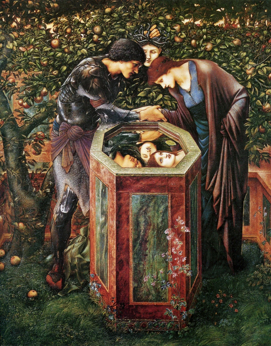 Der unheilvolle Kopf - Edward Burne-Jones
