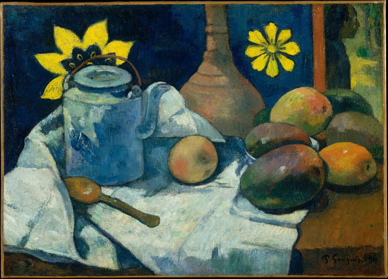 Die Teekanne und die Früchte - Paul Gauguin