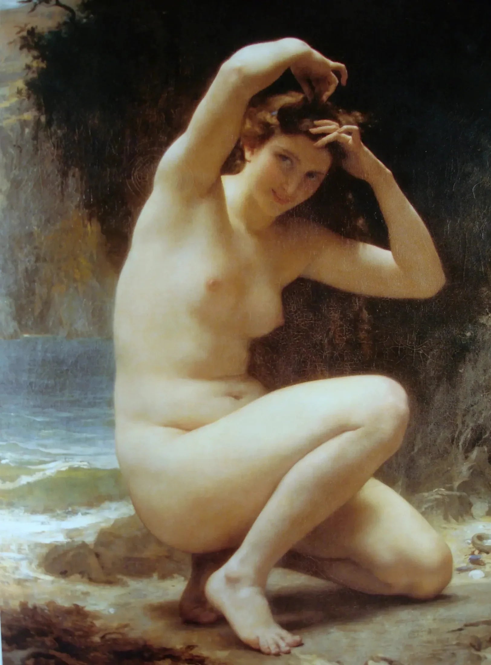 La Toilette de Vénus - Bouguereau image 1 copie de tableau peinte à la main