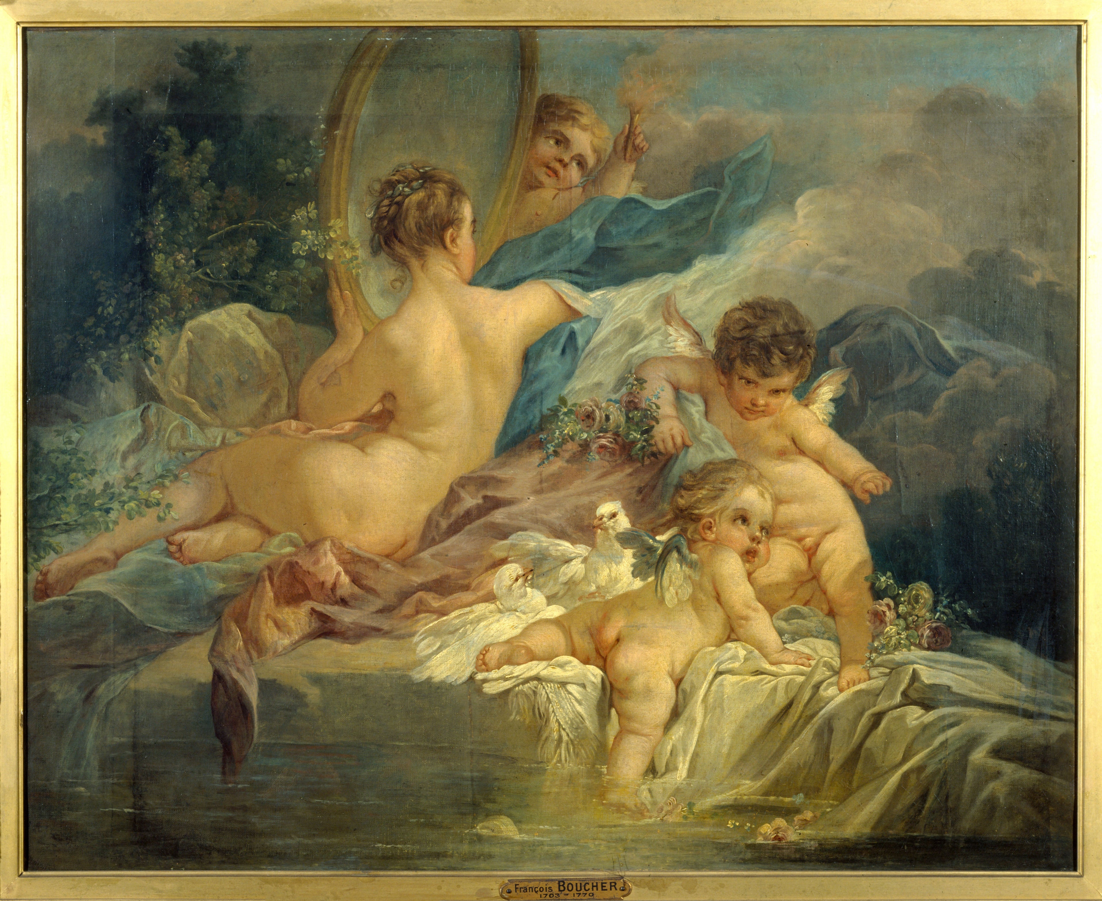 Die Toilette der Venus - François Boucher