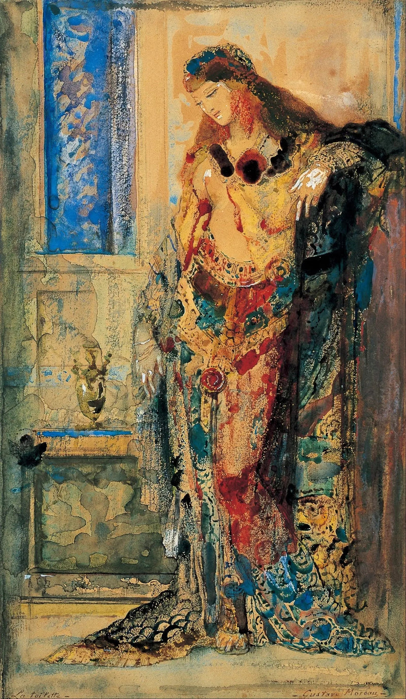 Das Badezimmer - Gustave Moreau