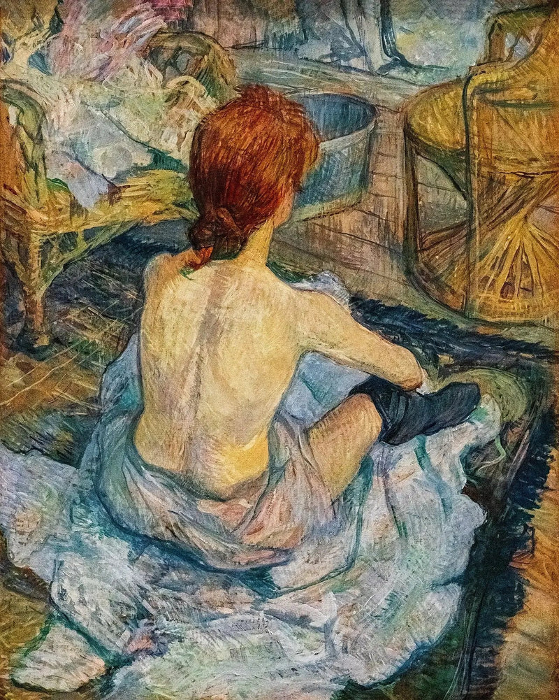 Die Toilette - Henri de Toulouse-Lautrec