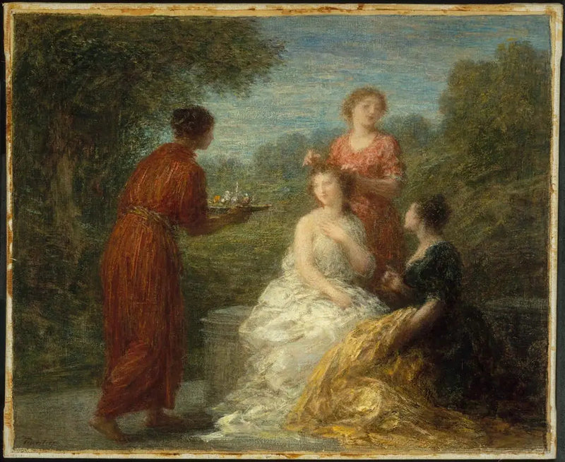 Die Toilette - Henri Fantin-Latour