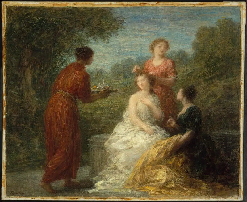 Die Toilette - Henri Fantin-Latour