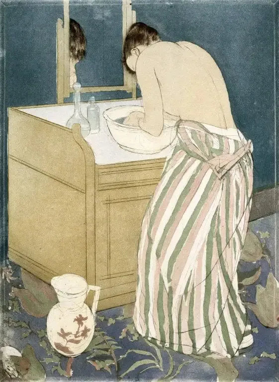 Die Toilette - Mary Cassatt
