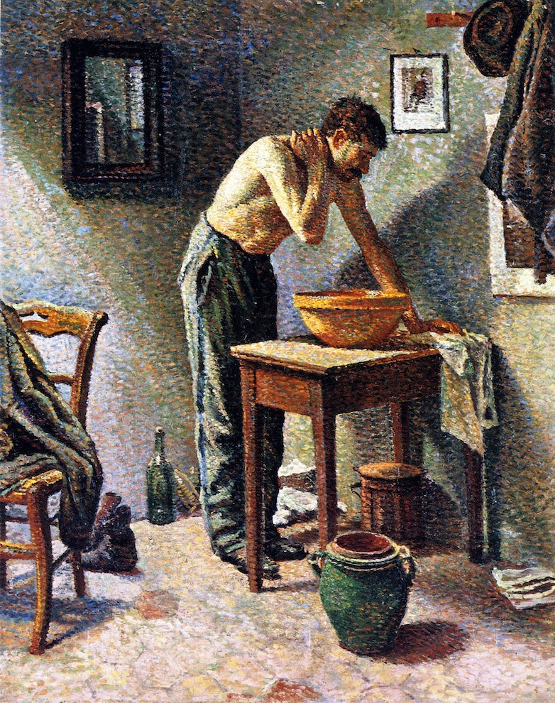 Die Toilette - Maximilien Luce