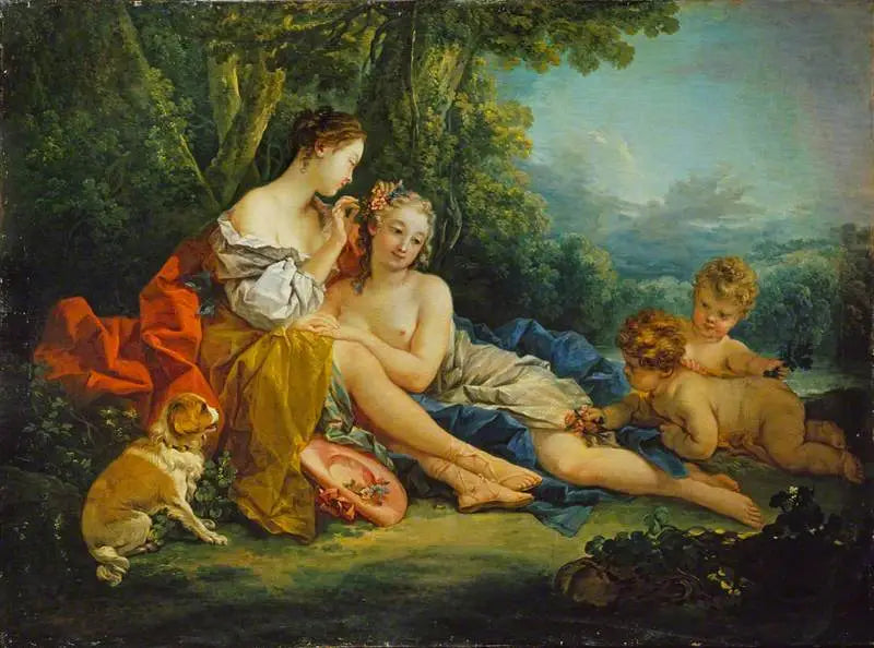 Die pastorale Toilette - François Boucher