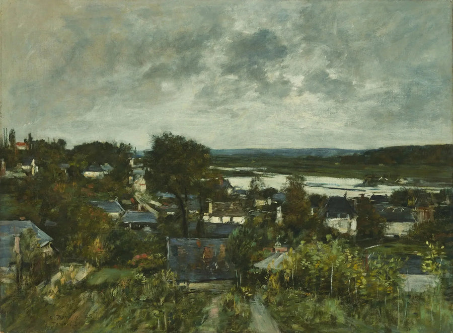 La Touques bei Deauville - Eugène Boudin