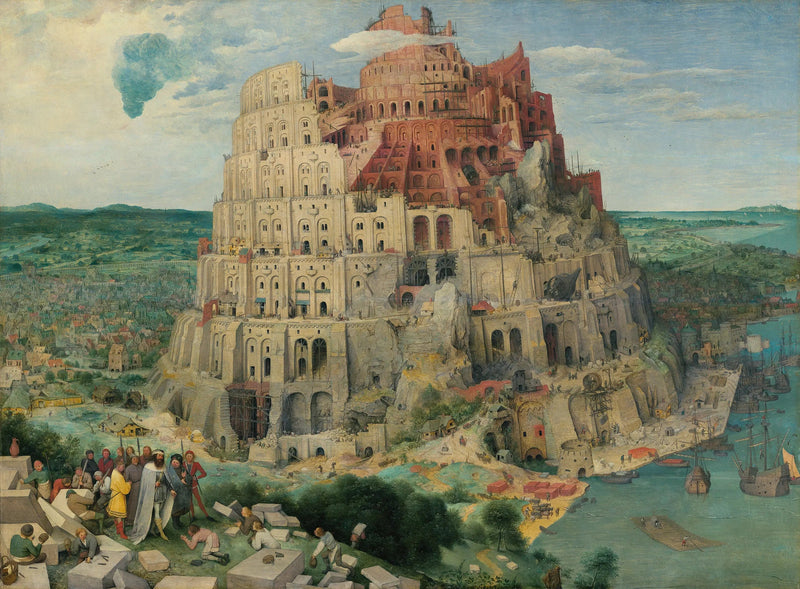 Der Turm von Babel - Pieter Brueghel der Ältere
