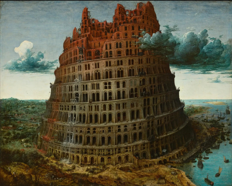 Der Turm von Babel - Pieter Brueghel der Ältere