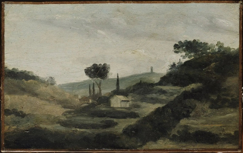 Der Turm des Cäsar - Paul Cézanne