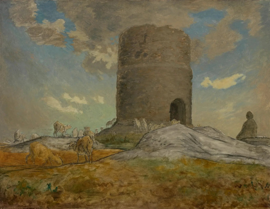 La Tour de Chailly bei Barbizon - Jean-François Millet