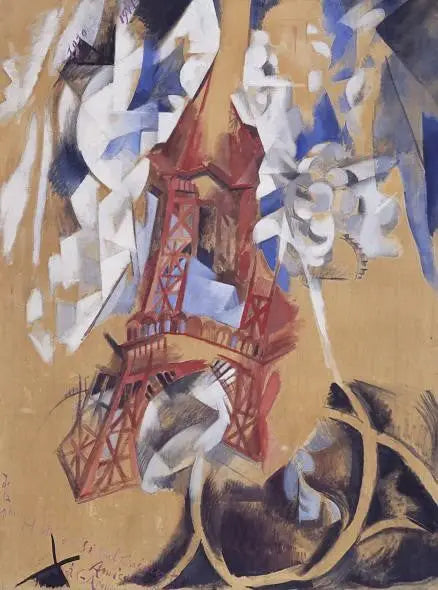 Der Eiffelturm - Robert Delaunay
