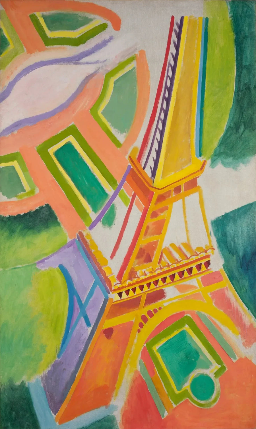Der Eiffelturm - Robert Delaunay