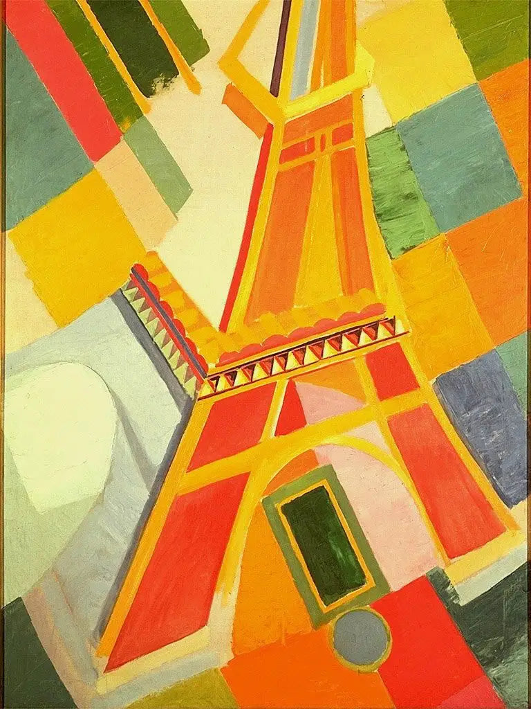 Der Eiffelturm - Robert Delaunay