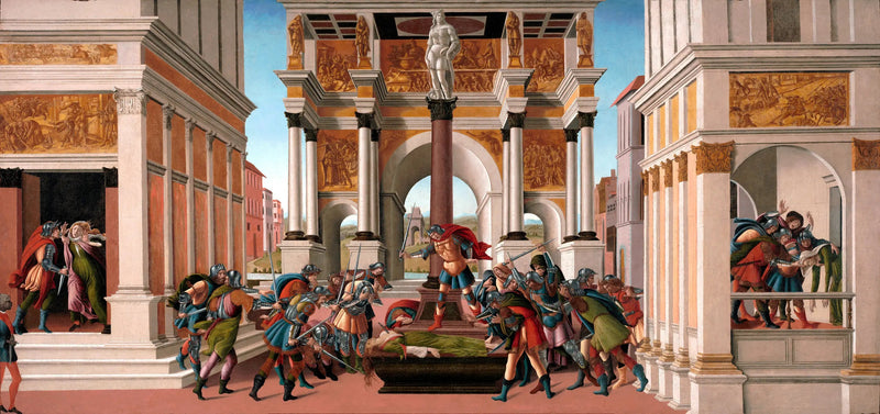 Die Tragödie der Lucretia - Sandro Botticelli