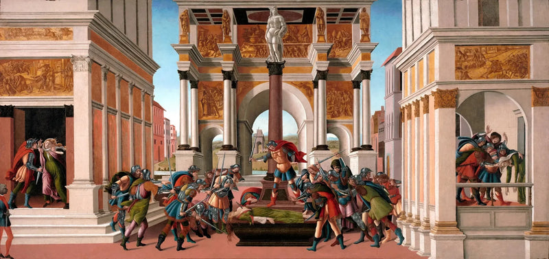 Die Tragödie der Lucretia - Sandro Botticelli