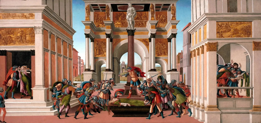 Die Tragödie der Lucretia - Sandro Botticelli
