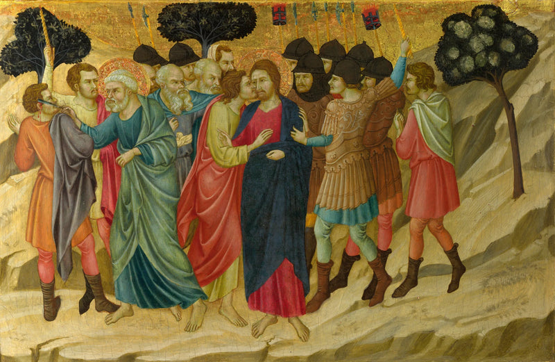 Der Verrat an Christus - Ugolino di Nerio