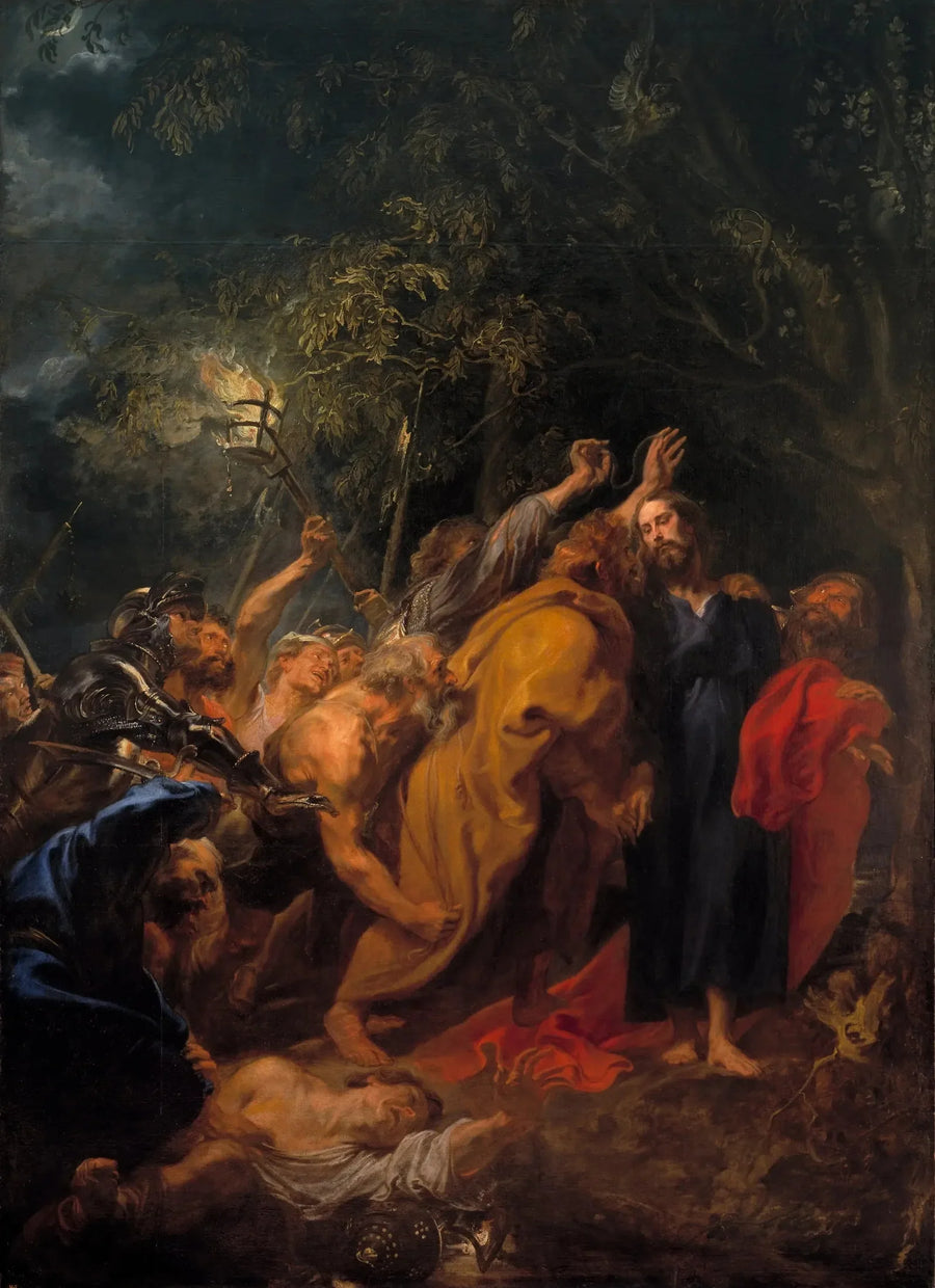 La Verrat an Christus (van Dyck, Madrid) - Antoine van Dyck
