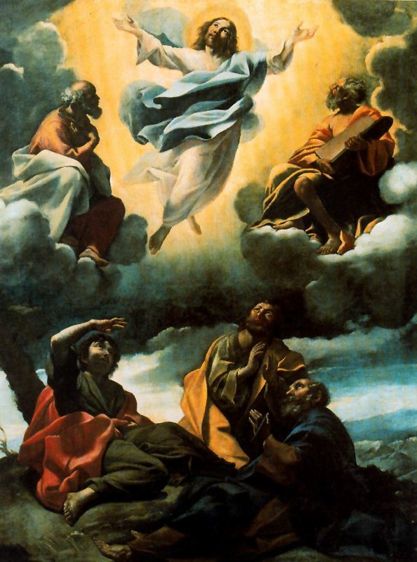 Die Verklärung Christi - Giovanni Lanfranco