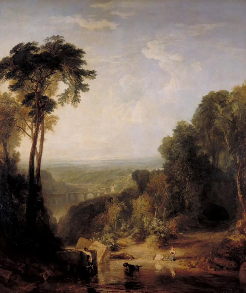 Die Überquerung des Baches - J. M. W. Turner