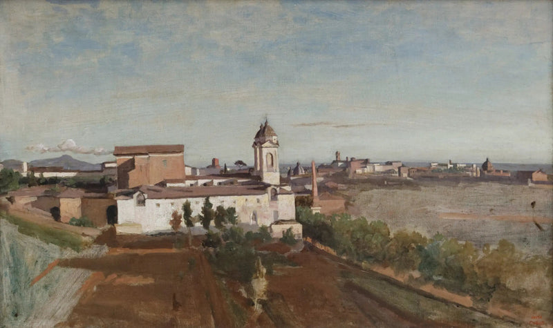 Die Dreifaltigkeit der Berge - Jean-Baptiste Camille Corot