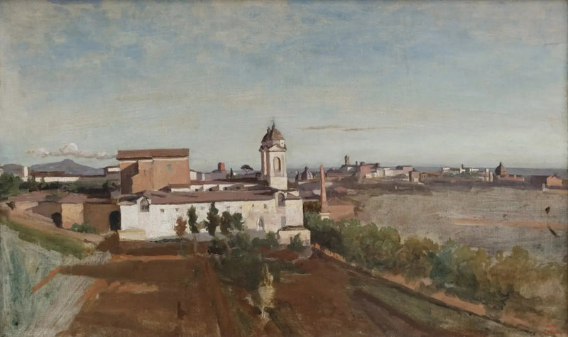 Die Dreifaltigkeit der Berge - Jean-Baptiste Camille Corot