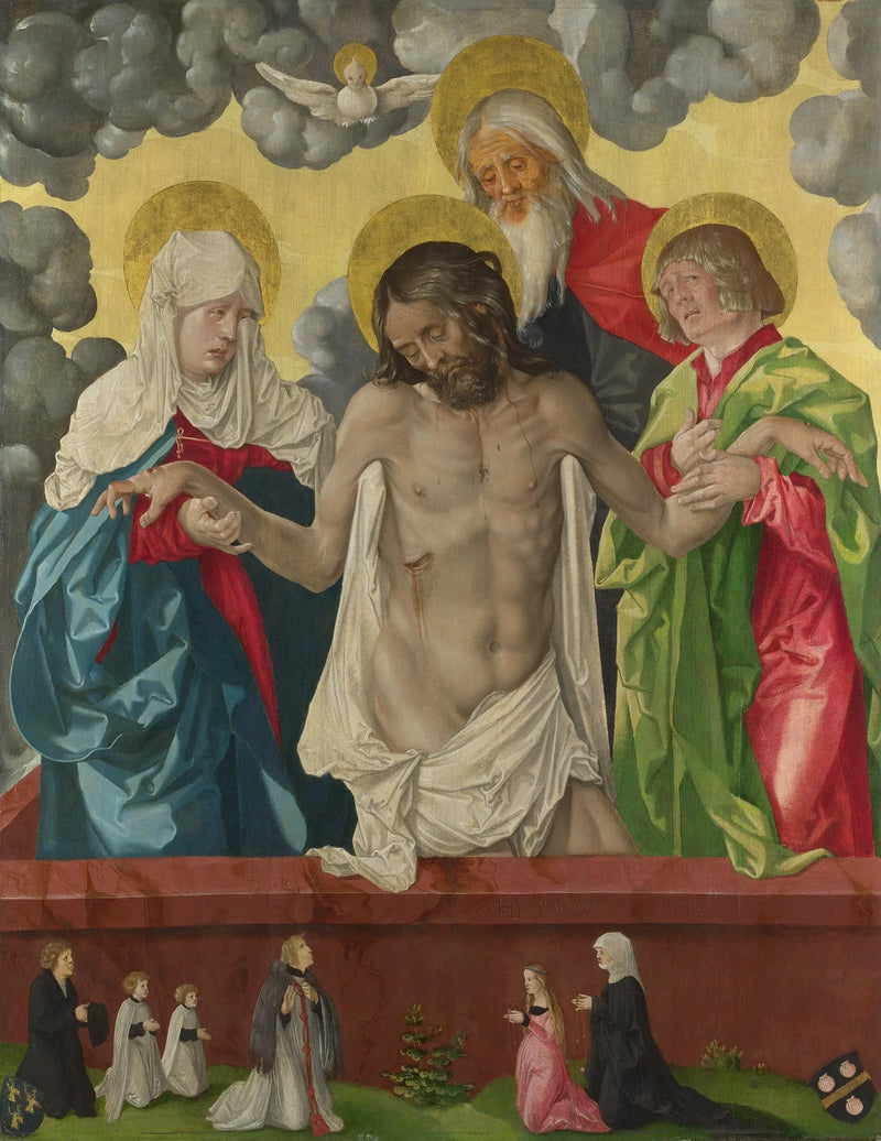 Die Dreifaltigkeit und die mystische Pietà - Hans Baldung Grien