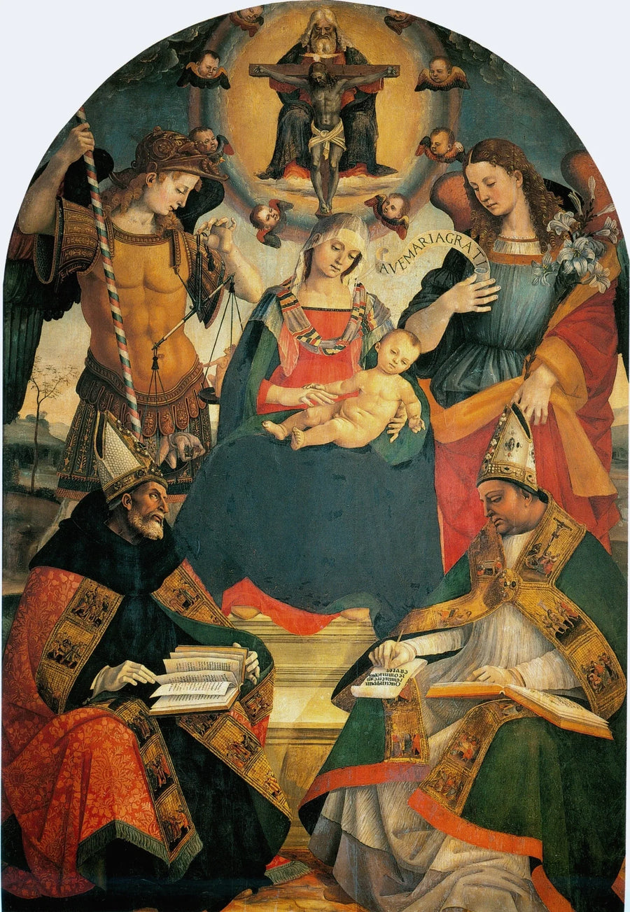 Die Dreifaltigkeit - Luca Signorelli