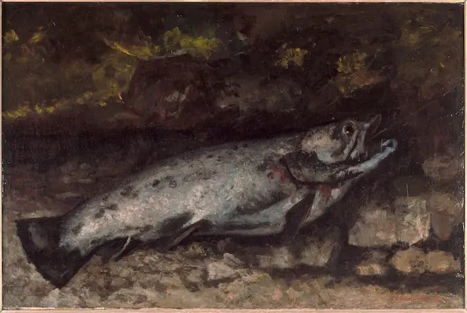 Die Forelle - Gustave Courbet