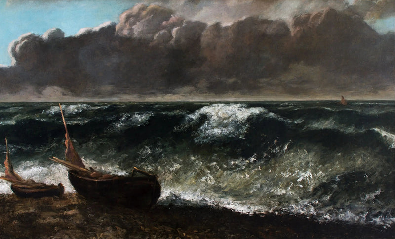 Die Welle - Gustave Courbet