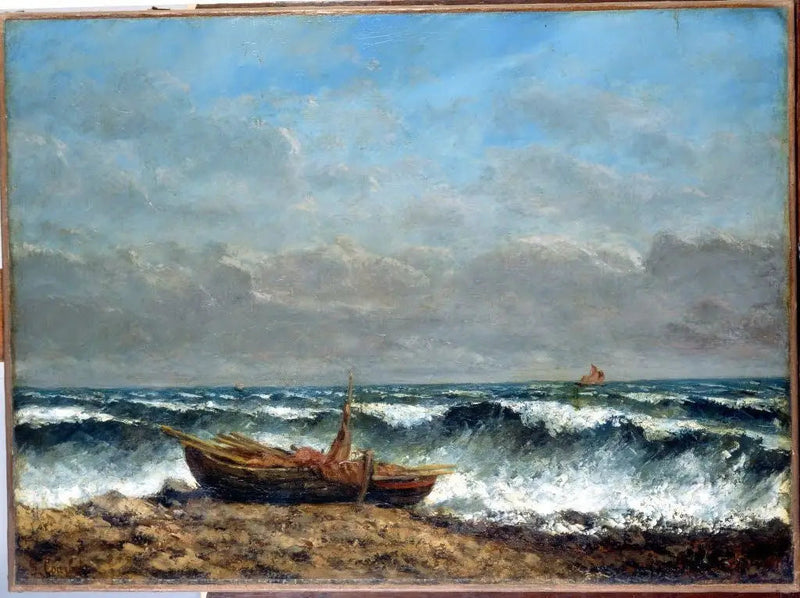 Die Welle - Gustave Courbet