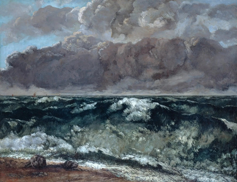 Die Welle - Gustave Courbet