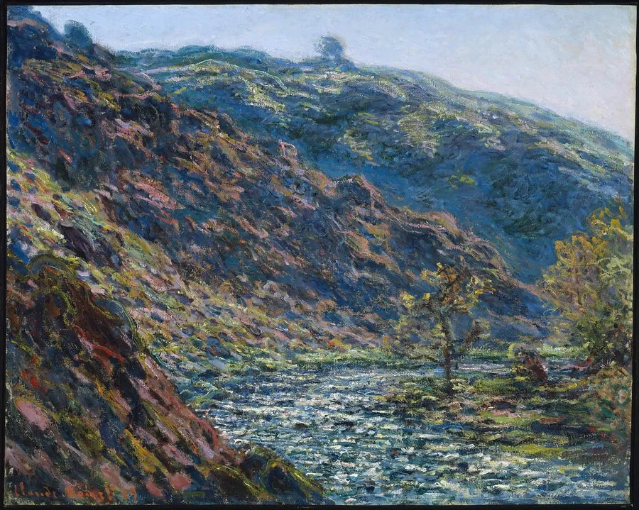 Das Tal der kleinen Creuse - Claude Monet