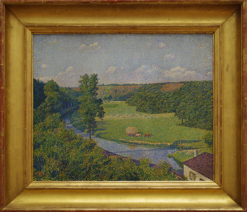 Das Sambre-Tal - Théo van Rysselberghe