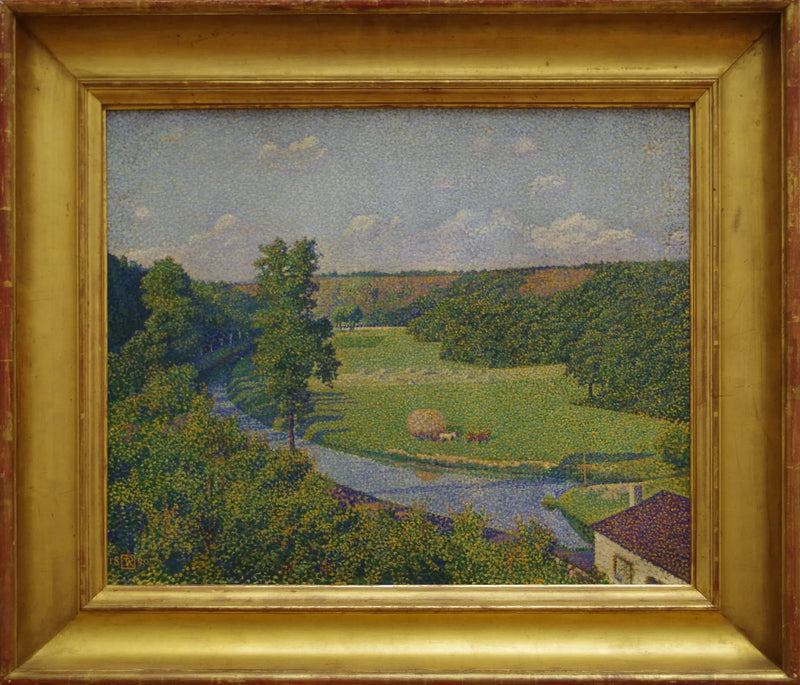 Das Sambre-Tal - Théo van Rysselberghe