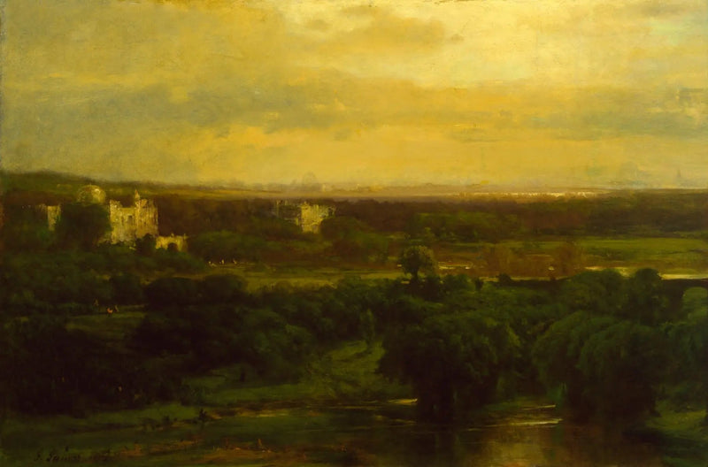Das Olivenhain - George Inness