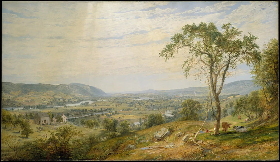 Wyoming-Tal - Jasper Francis Cropsey