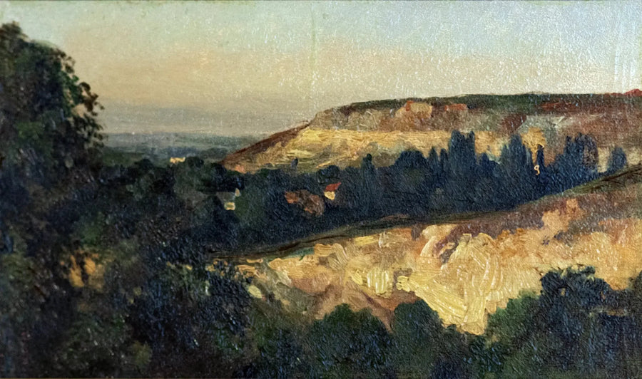 Das Tal - Gustave Courbet