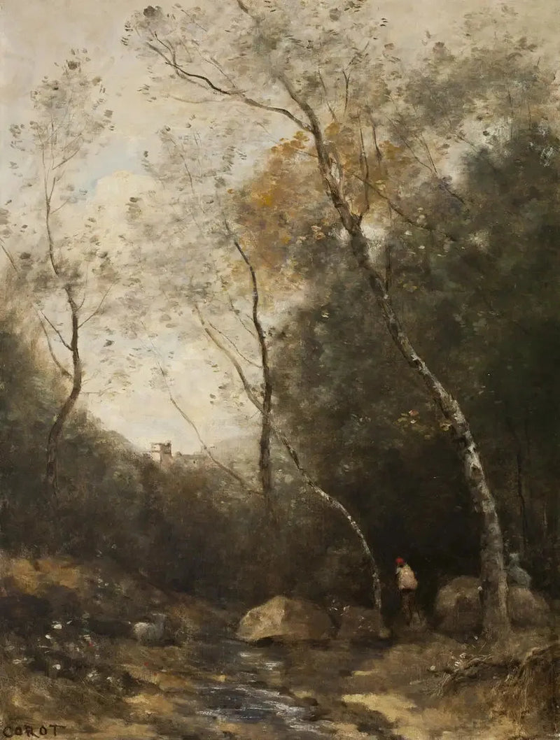 Das glückliche Tal - Jean-Baptiste Camille Corot