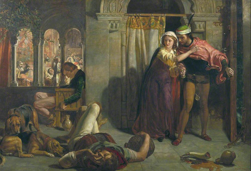 Die Nacht vor dem Festtag der Heiligen Agnes - William Holman Hunt