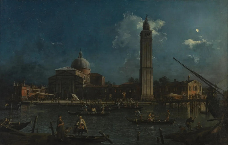 Die nächtliche Wache in San Pietro di Castello - Canaletto