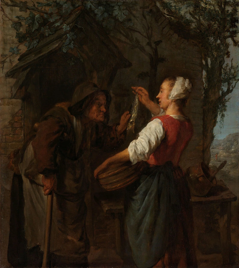 La vendeuse de hareng - Gabriel Metsu