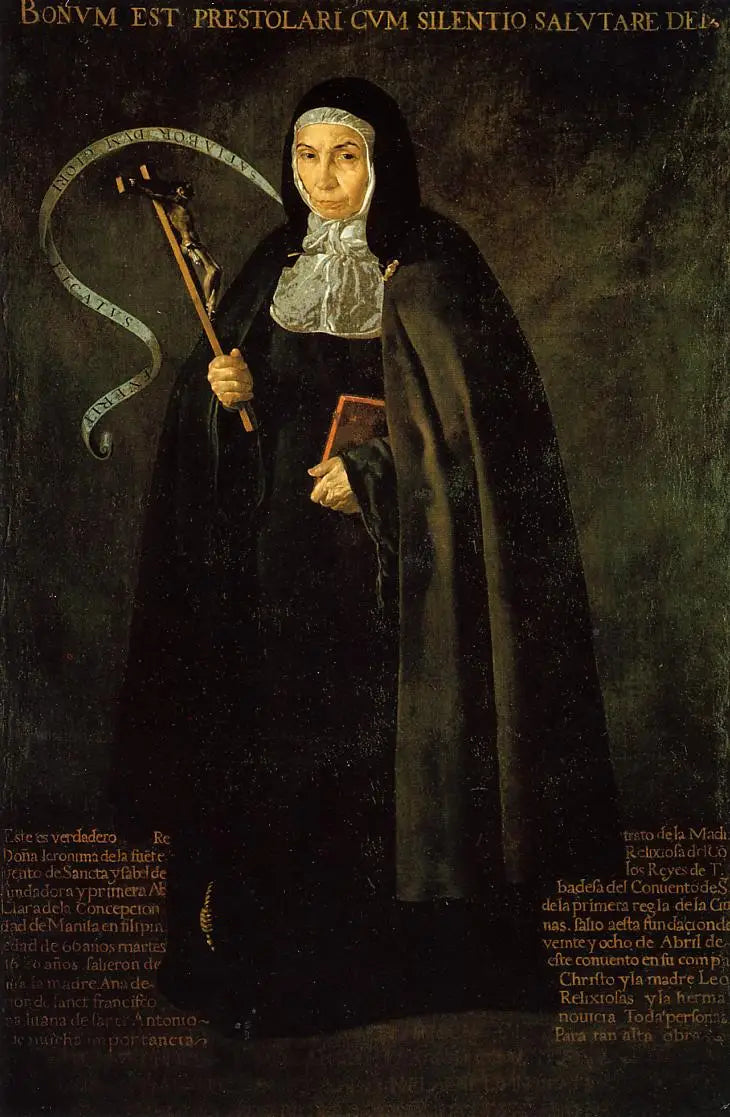 Die ehrwürdige Mutter Jerónima de la Fuente - Diego Velázquez